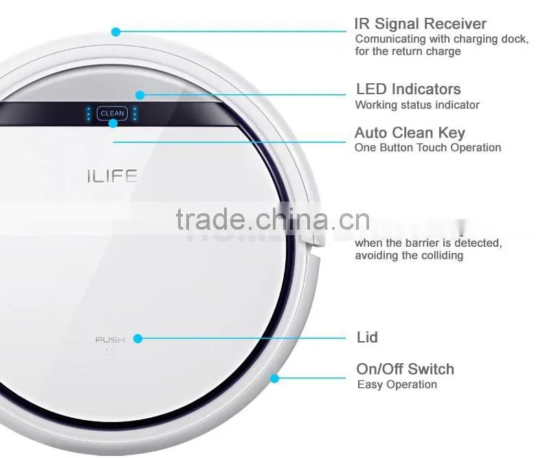 Smart Vacuum Robot Cleaner ,floor vacuum cleaner robot mop intelligent