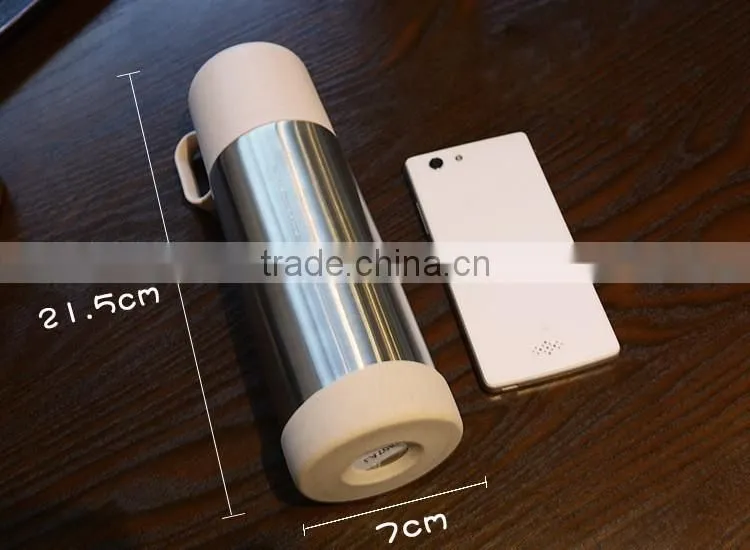 2016 New design vacuum Insulated double-wall stainless steel sports bottle