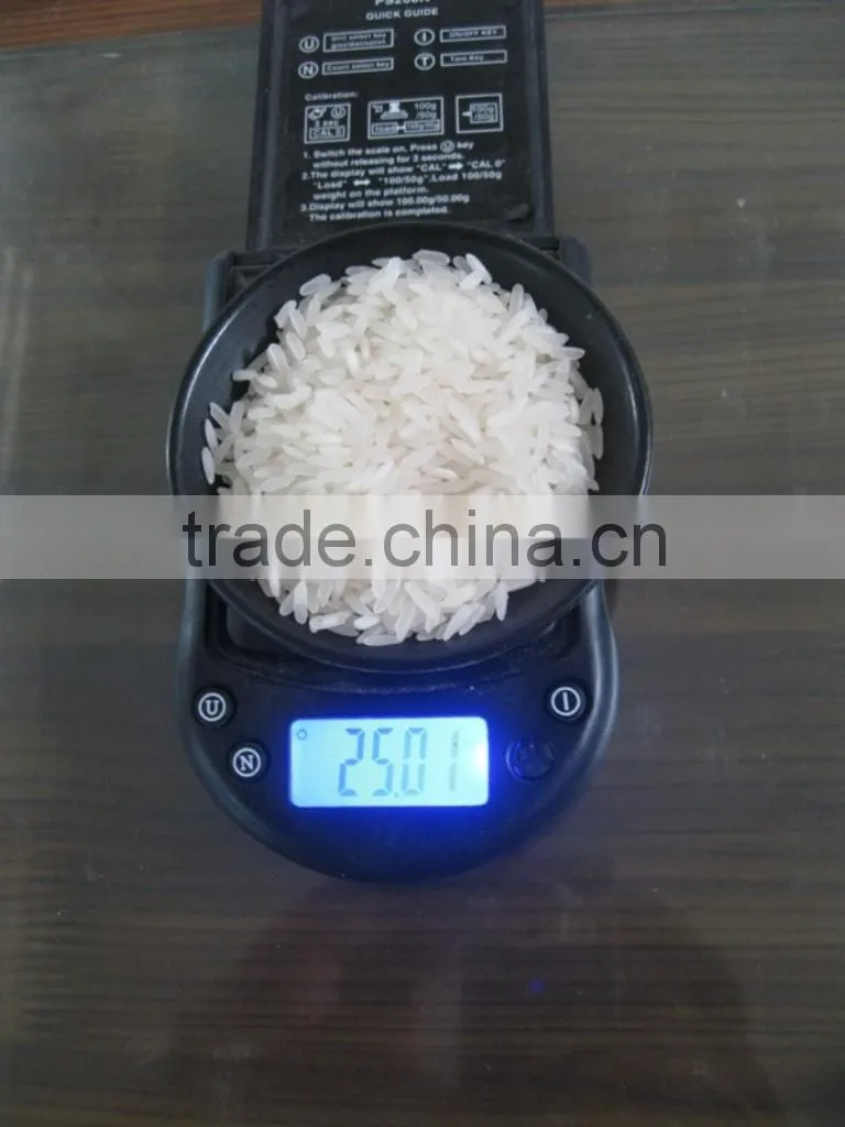 Long White rice 5% broken