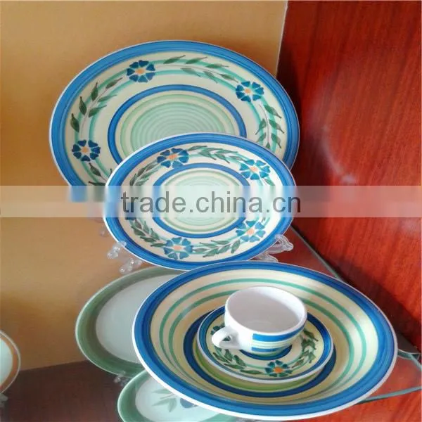 Fresh Design Chinese Hand painting Ceramic Tableware dinner Set