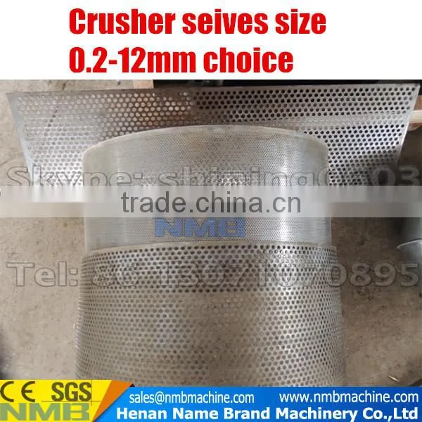 high quality small fine industrial hydraulic malt nut seed tree wood branch crusher machine