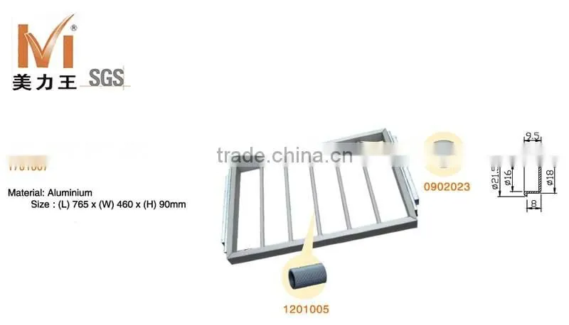 MLW aluminium push-pull type trousers frame