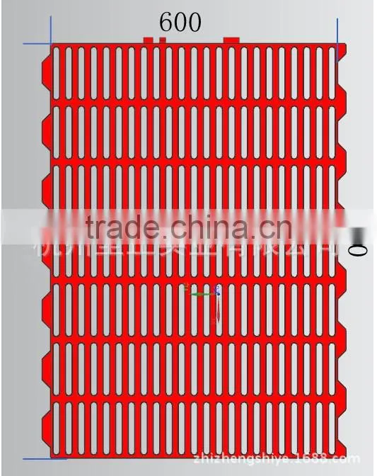 Piggery Plastic Leak Dung Plate for Pig Farm Equipment
