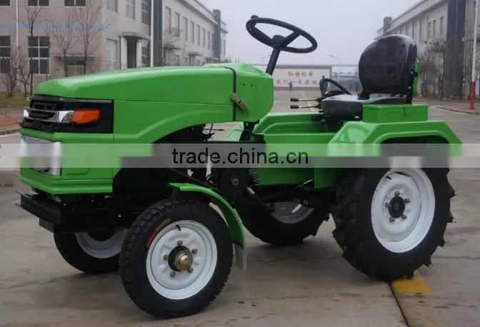 Ukraine hot selling 15hp four wheel small tractor/minitractor/ motoblok price