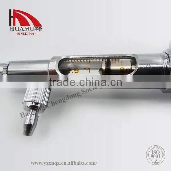 pet automatic syringe 2 ml 190*51 mm metal syringe