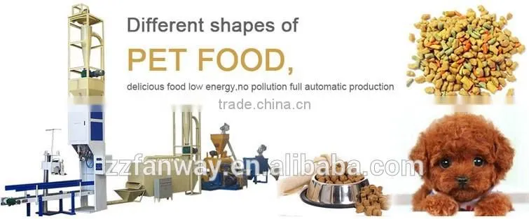 Made in China good quality complete production line for pet food making