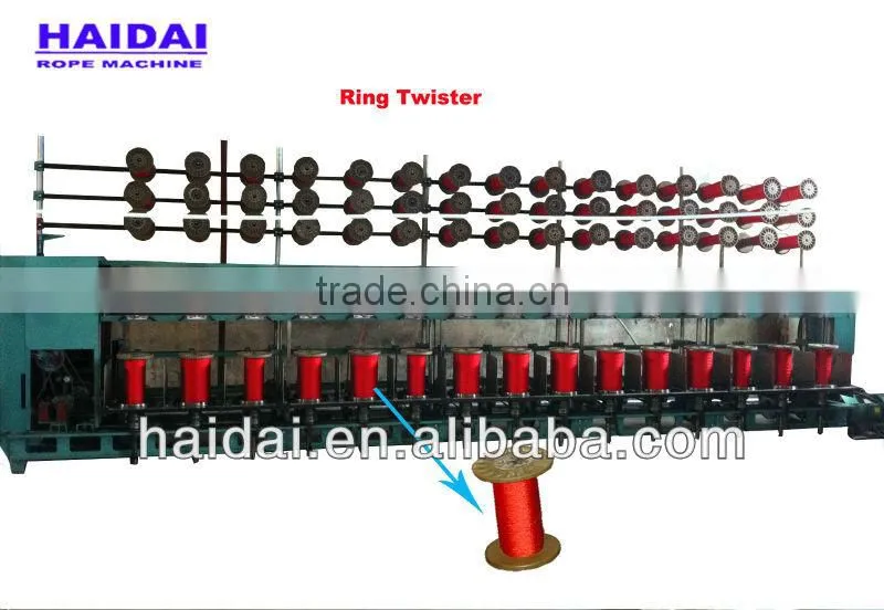 Best quality pp yarn twisting doubling spinning machine