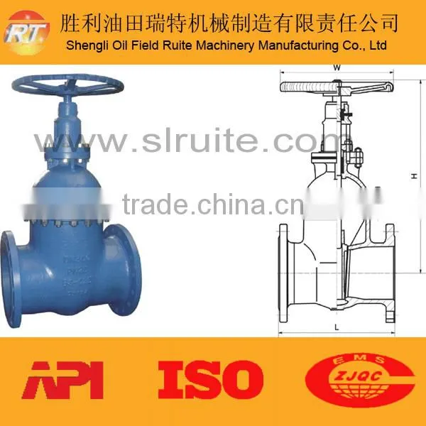 api 6a stem gate valve Rising Stem A105 Gate Valve