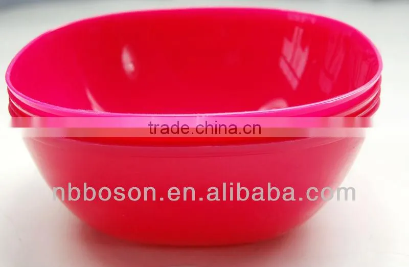 hot sell 4pc plastic bowl--size:Dia.16*6cm