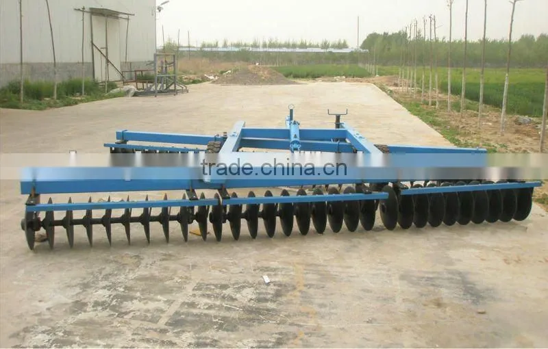 offset disc harrow --hydraulic disc harrow --wing-folded disc harrow