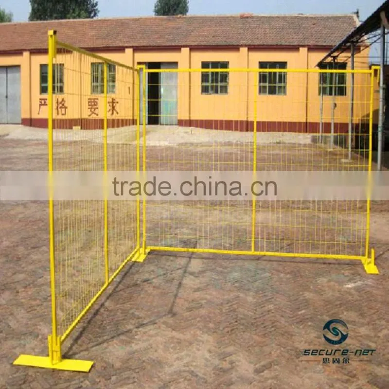 Canada standard low price weld mesh removable temporary fence panels
