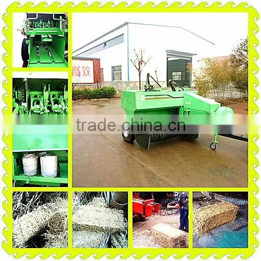 Hot Selling self-propelled automatic Square hay baler/straw baler/grass baler for alfalfa