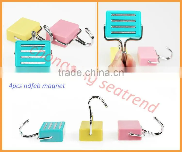 Good quality hot sales customized magnet coat hook