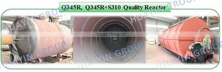 Plastic Refinery to Fuel Plant by Huayin Pyrolysis Assembly