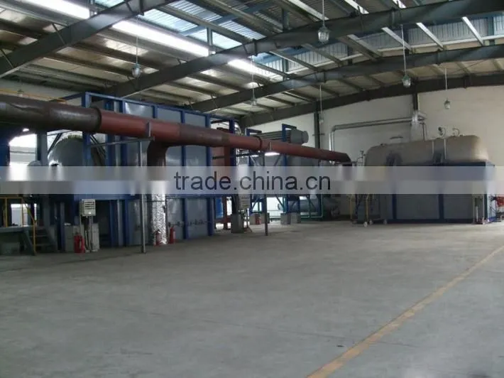 DAYI Plastic Tyre Rubber Pyrolysis Machine For Power Generation Applicaiton Fuel Oil
