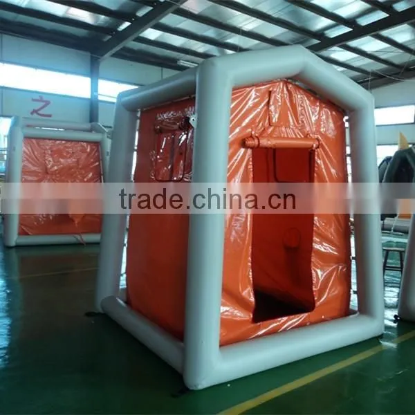 Long serve life inflatable military army medical tent, inflatable field hospital tent