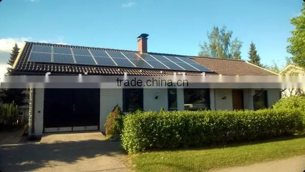 Easy installation away from water leaking/rooftop solar panel mounting system