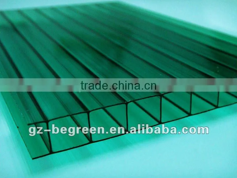 PC Polycarbonate two wall hollow sheet