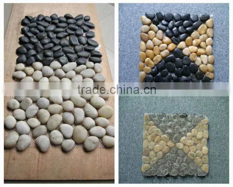 Natural River Stone White Round Pebble Stone 2-4cm