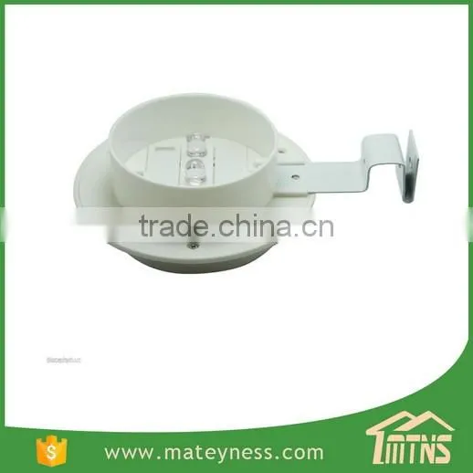 Outdoor Solar Powered LED Wall Path Garden Gutter Solar Fence Light