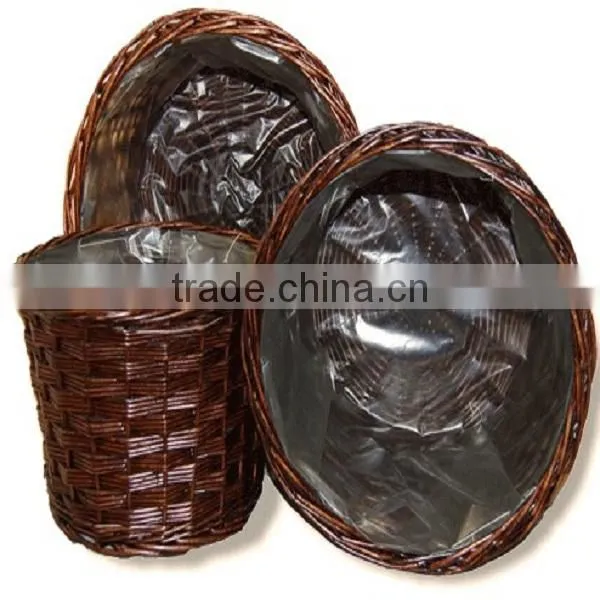 2016 Stunning cheap wholesale willow round storage baskets