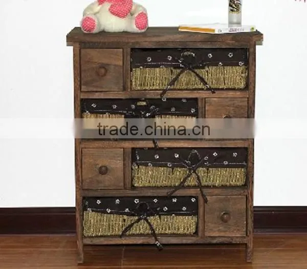 wood cabinet small drawer wood frame cabinet living room cabinet divider