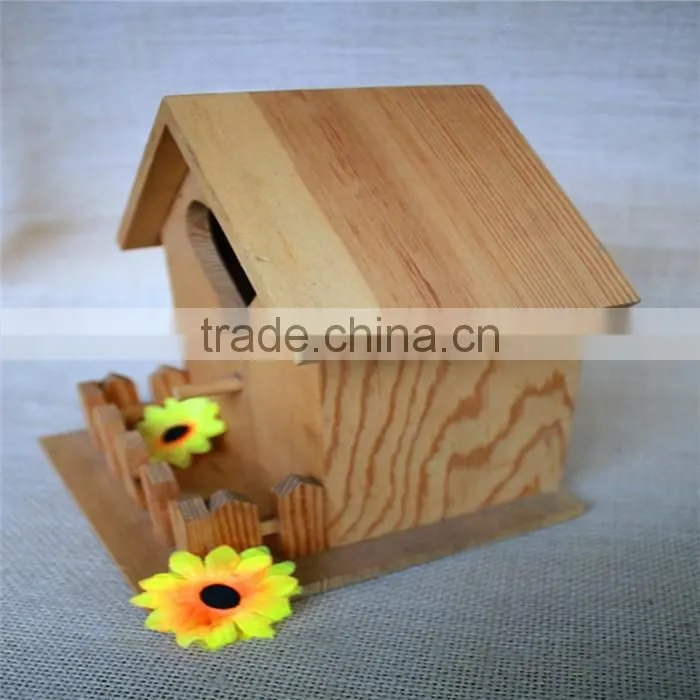 Unfinished cheap kid laser cut wood toys house shape wood toys for kids