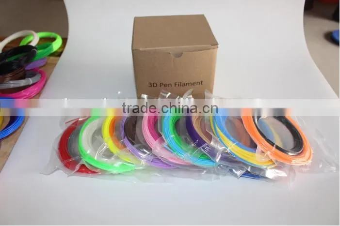 Best Quality 3D Printer Filament ABS/PLA 1.75mm 20 Colors 3D Pen Filaments Cheap Factory Price