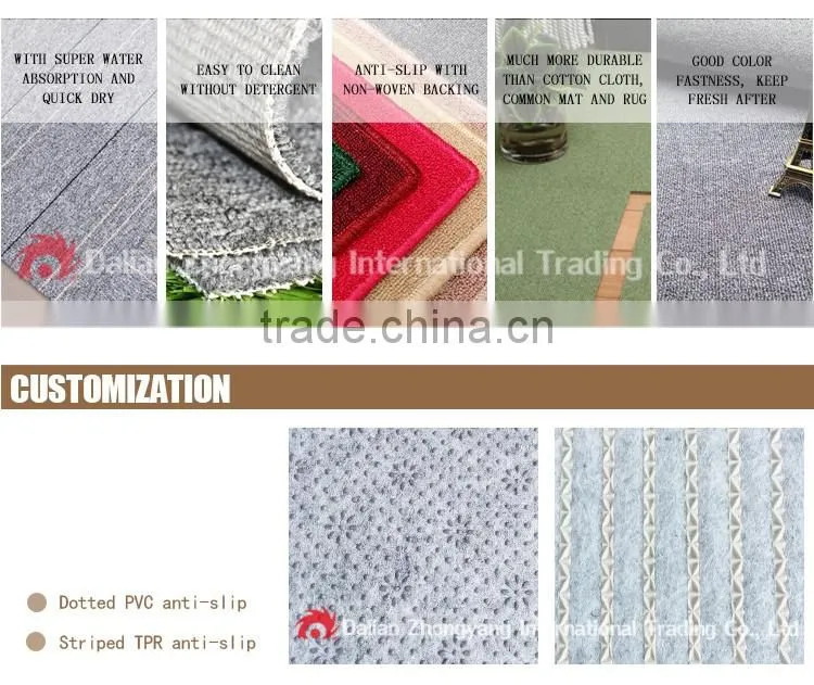 new design conference hotel room anti-slip attachable office carpet tile