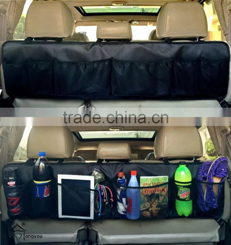 High Quality Products Car Trunk Organizer with 3 Headrest Strap