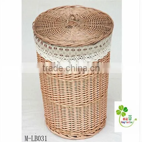 cheap wicker laundry basket The hotel receive basket