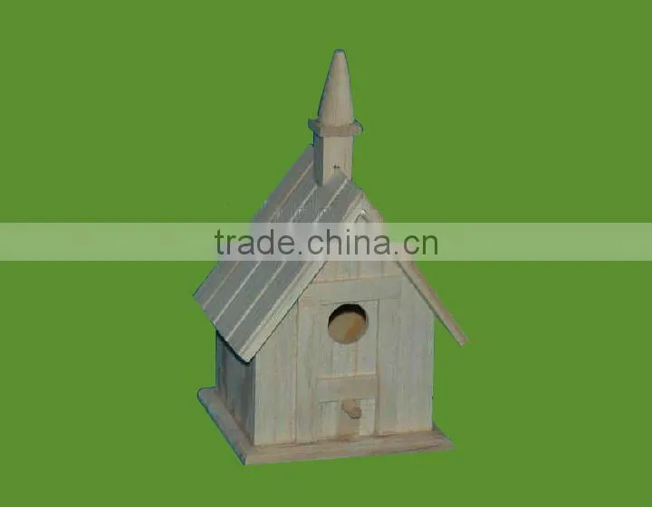 wholesale handmade wooden birdhouse with low price