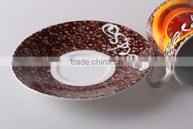 2016 New Bone China Ceramic Tea Cup And Saucer Wholesale