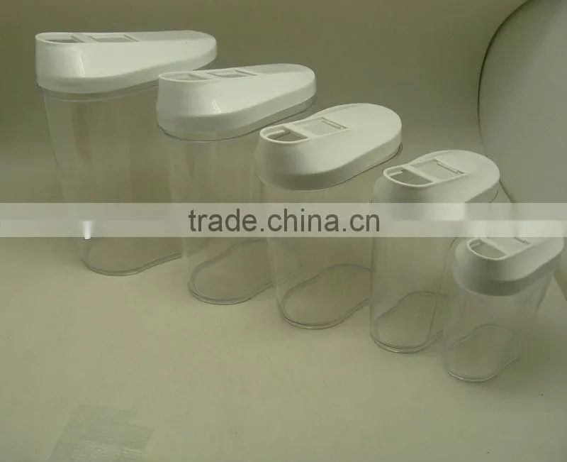 promotional Plastic kitchen usig Cereal Container Set