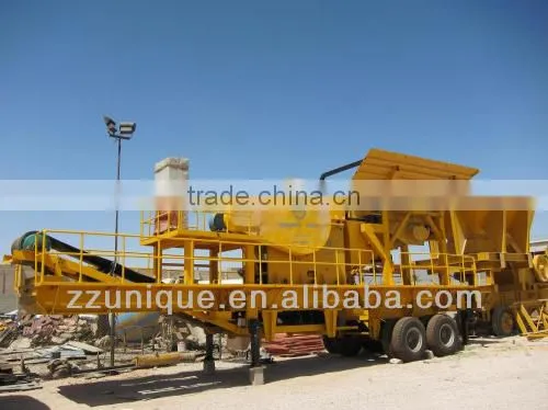 YDS New Hot Selling Stone Mobile construction waste crushing machine