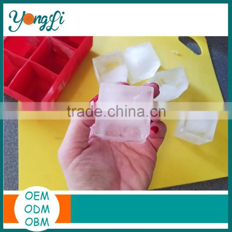 FDA/LFGB Certification And Cake Tools Type Silicone Ice Cube Mold