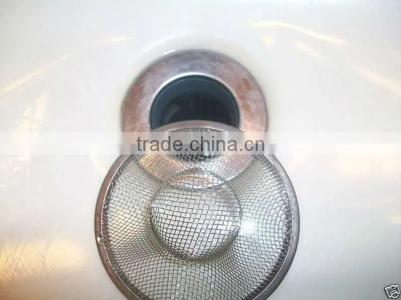 4 IN 1 WIRE MESH SINK STRAINER FOR KITCHEN AND BATHROOM