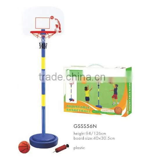 GSSS56N Plastic portable mini basketball stand for kids