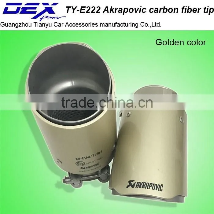 Various Size New style Carbon Fiber Exhaust Tip