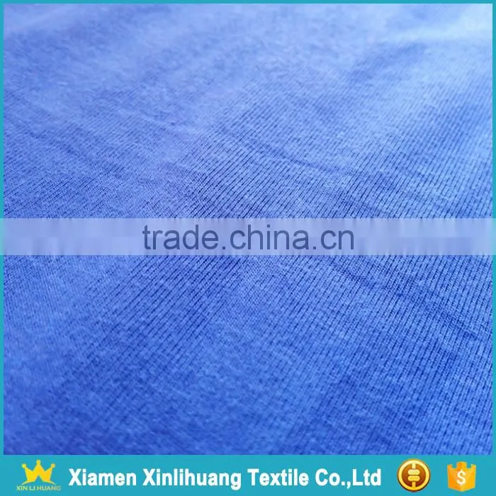 High Quality 30S 95 Rayon 5 Spandex Knitted Single Jersey Fabric for Garment