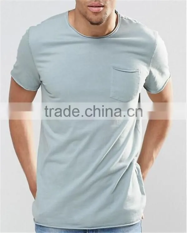 High quality cotton mens round neck t-shirt