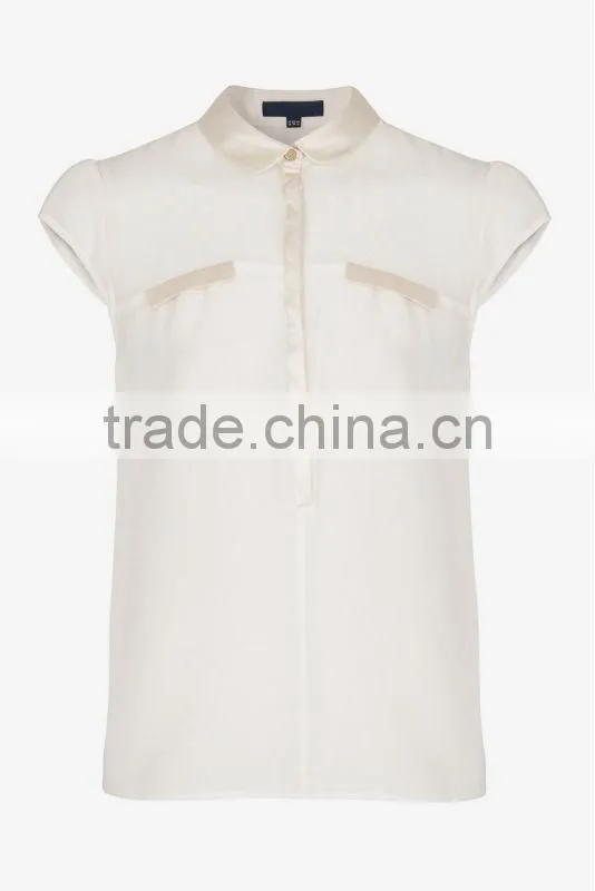Ladies Cap Sleeve Blouse Top