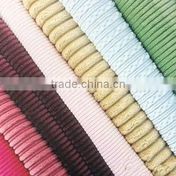 100% COTTON CORDUROY FABRIC 16W 16X21 44X134 57/58'' DYED