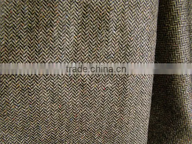 T/C FABRIC POLYESTER/COTTON 65/35%,GREIGE IN TWILL,HERRINGBONE WEAVE,B/WHITE,DYED CHINA MADE