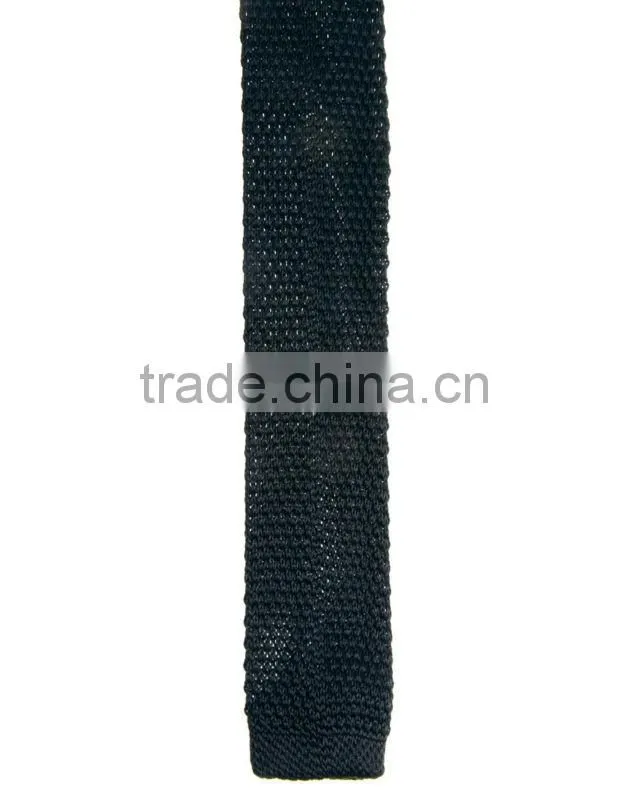 100% silk knit tie