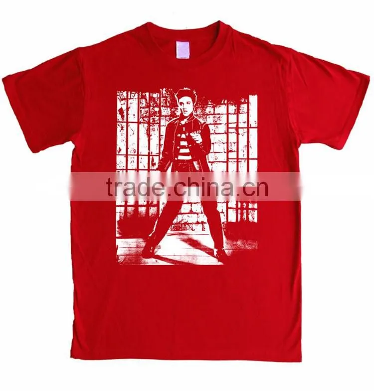 Guangzhou Shandao Casual Summer O-Neck Short Sleeve 160g 100% Cotton Thailand Red Rock Of The T Shirts