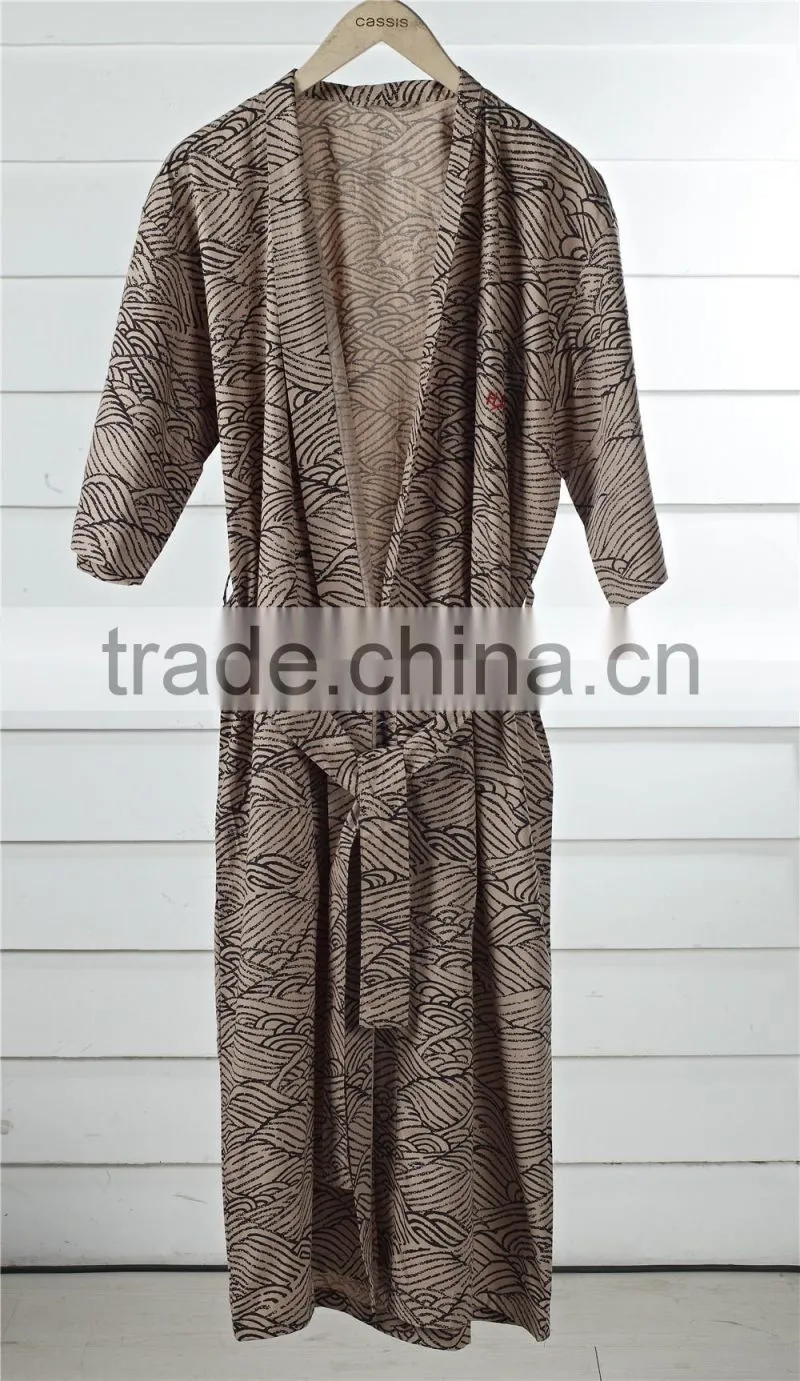 Wholesale 100 Cotton Cheap Spa Sauna Hotel Kimono Robe