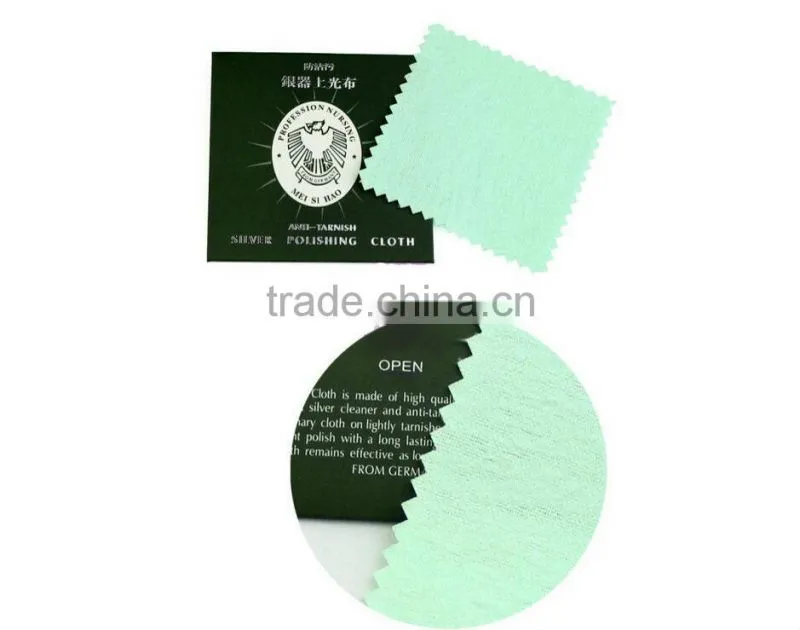 100pcs Silver Polishing Cloth Jewelry Silver Gold Platinum Cleaner Anti-Tarnish,Silber-Poliertuch Dubaa Fashion