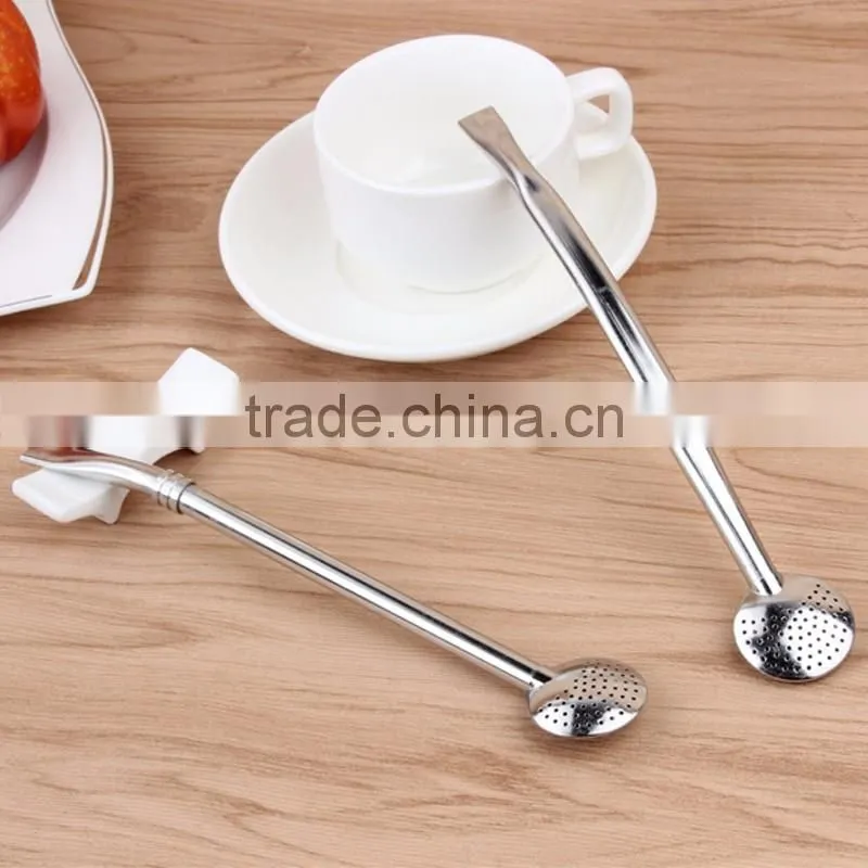 High Quality Stainless Steel Drinking Straw,Filter Metal Straw With Round Head
