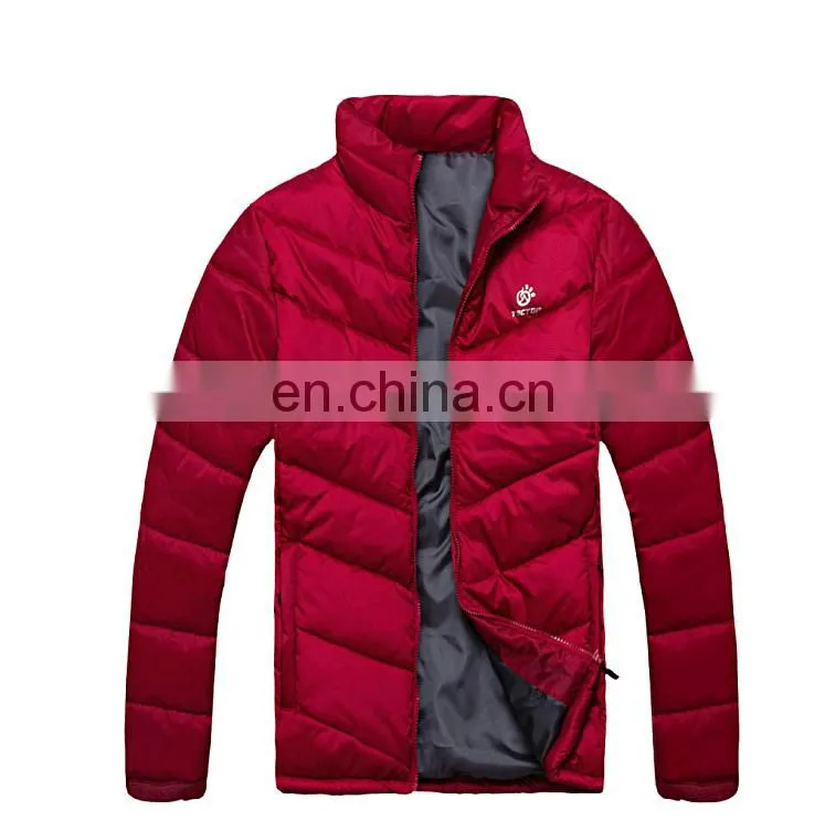 Men winter warm cheap padded jacket